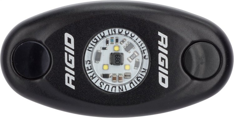 480113 A-Series LED Light, High Power, Blue, Black Housing, Single
