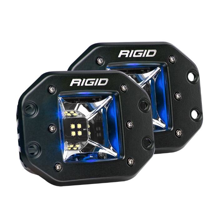 Radiance Scene Flush Mount Blue Backlight