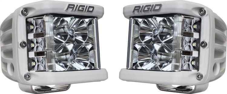 862113 D-SS PRO Side Shooter, Flood Optic, Surface Mount, White Housing, Pair