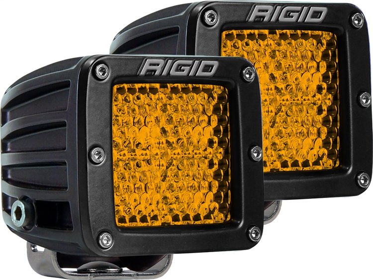 90151 D-Series Rear Facing Light, High/Low, Amber, Diffused, Surface Mount, Pair