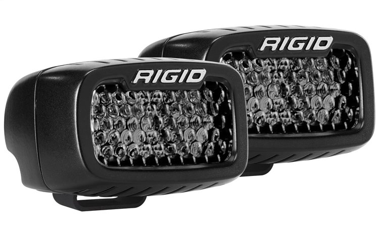 902513BLK SR-M Series PRO Midnight Edition, Spot Diffused, Surface Mount, Pair