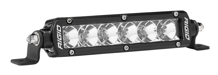 906113 SR-Series PRO LED Light, Flood Optic, 6 in., Black Housing