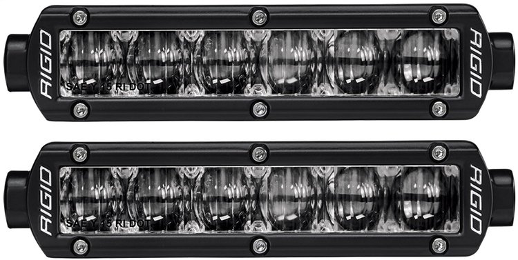 906703 SR-Series DOT/SAE J583 6 in. White LED Fog Light, PAIR