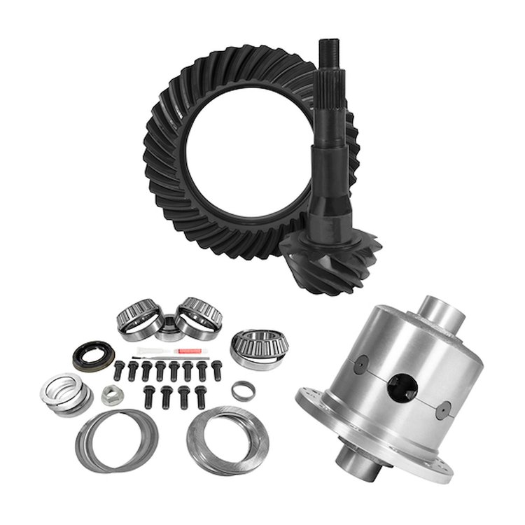 USA Standard 10855 10.5 in. Ford 4.56 Rear Ring & Pinion Install Kit, 35 Spline Posi
