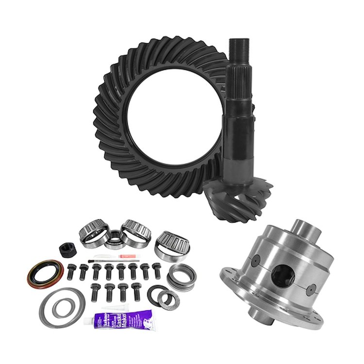 USA Standard 10879 11.25 in. Dana 80 Thin 3.73 Rear Ring & Pinion Install Kit, 35 Spl Posi, 4.125 in.