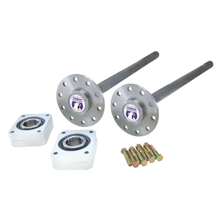 Rear Axle Kit, GM 12P 64-67 Chevelle/67-69 Camaro, 33 Spline W/Cclip Elim