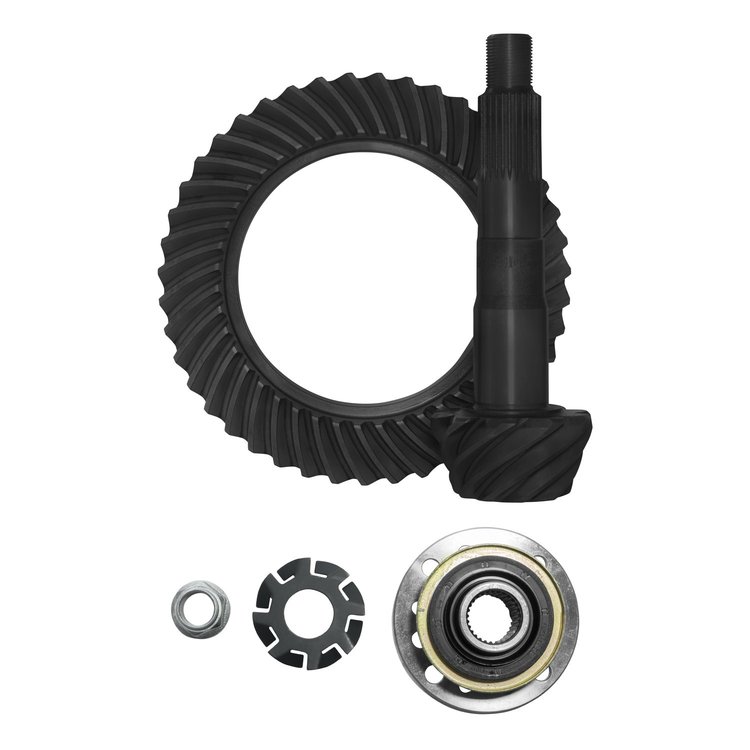 Ring & Pinion Set, Toyota 8 in., High Pinion In Reverse, W/Yoke Kit, 5.29