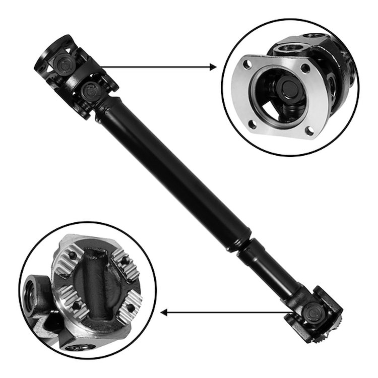 USA Standard 44622 Front Driveshaft, For Ram 2500 & 3500, 14-1/2 in. Weld-To-Weld