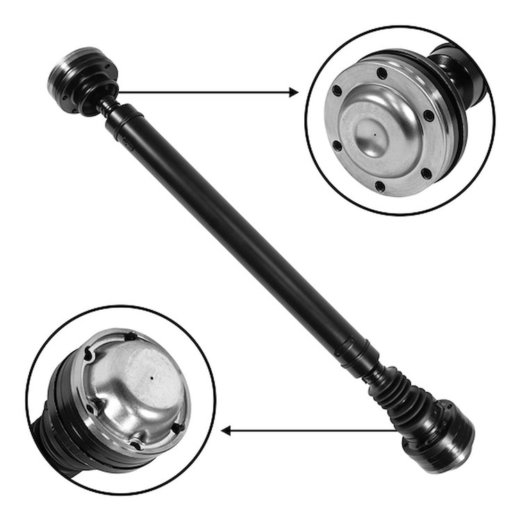 USA Standard 44635 Front Driveshaft Grand Cherokee/Commander, 19.25 in. Weld-To-Weld