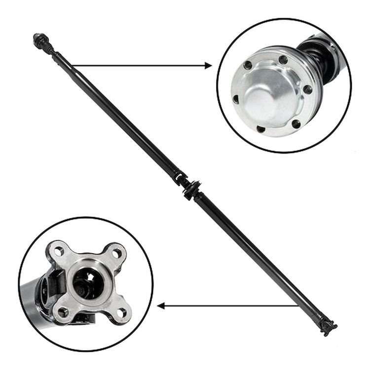 USA Standard 44648 Rear Driveshaft, Chevy Equinox/Pontiac Torrent, 88 in. Flange To Flange