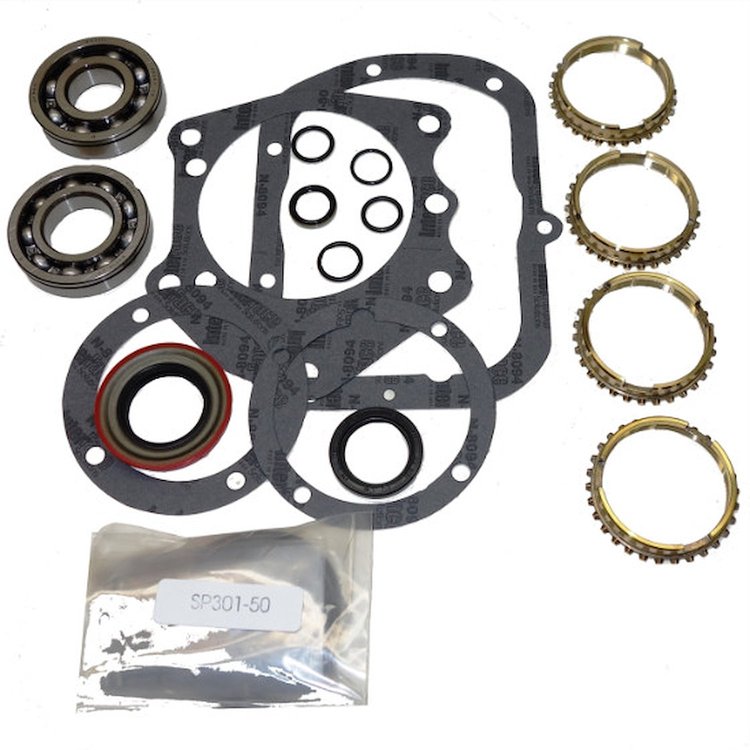USA Standard 72334 Manual Transmission Saginaw Bearing Kit, 1966-1987 3-Spd W/Synchros