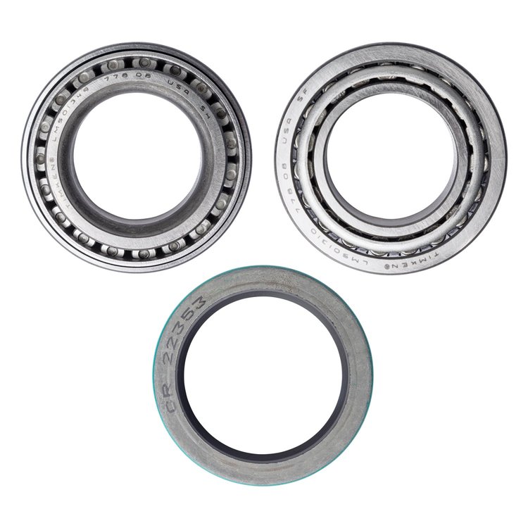 AK F-J05 Spin Free Front Spindle Bearing and Seal Kit for Dana 30/44