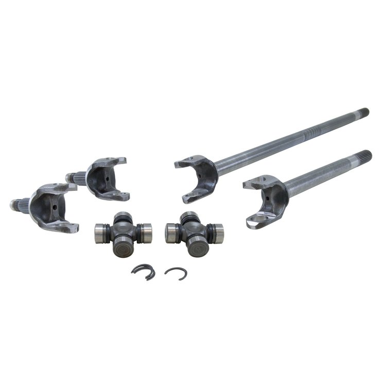 Chromoly Front Axle Kit For Dana 30 Diff, 27/30 Spline, 1310 U-Joint
