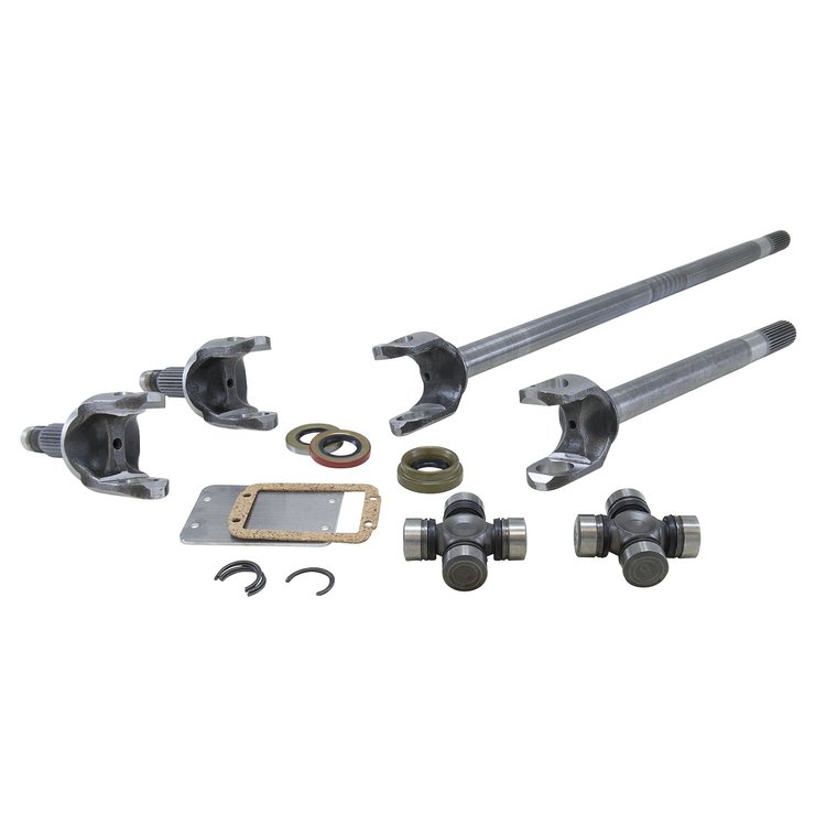 Chromoly Front Axle Kit, Dana 60, 35 Spline, Both Sides, 733X U-Joints