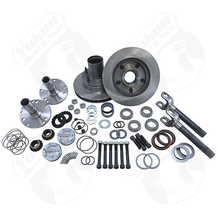 SPIN FREE LOCKING HUB CON