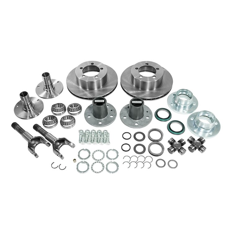SPIN FREE LOCKING HUB CON