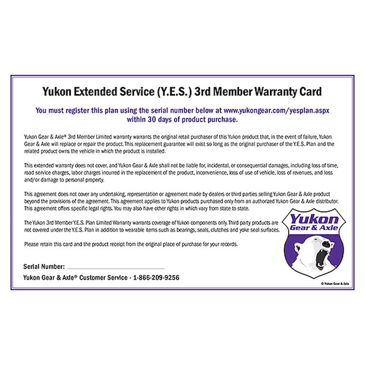 Extended Service Plan For 3Rd Members