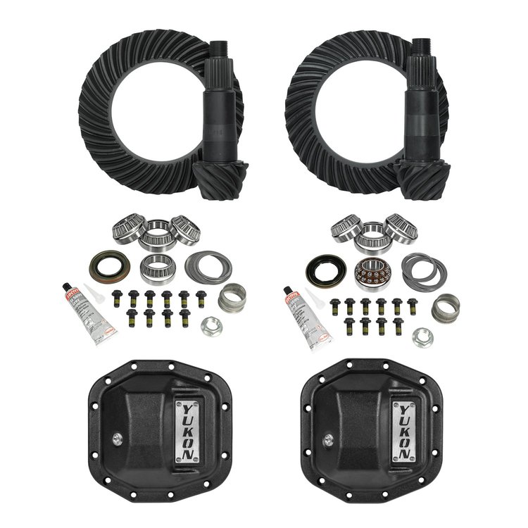 Stage 2 Jeep Jl Re-Gear Kit W/Covers For Dana 30/35, 3.73 Ratio, 24 Spline