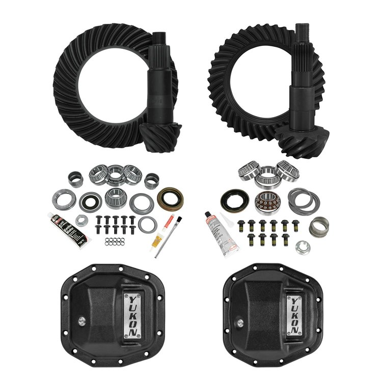 Stage 2 Jeep Jl Re-Gear Kit W/Covers, Dana 30/44, 3.73 Ratio, 24/28 Spline