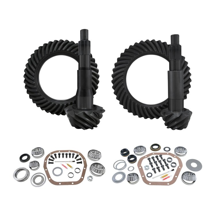 Re-Gear & Installation Kit, Dana 60, 2000-2007 Ford F250/F350, 4.56 Thick