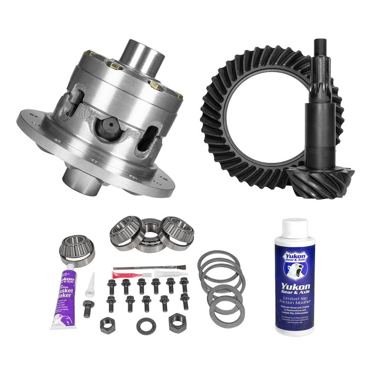 Muscle Car Limited Slip & Re-Gear Kit, Chrysler 8.75 in., 10 Spln, 3.55 Ratio