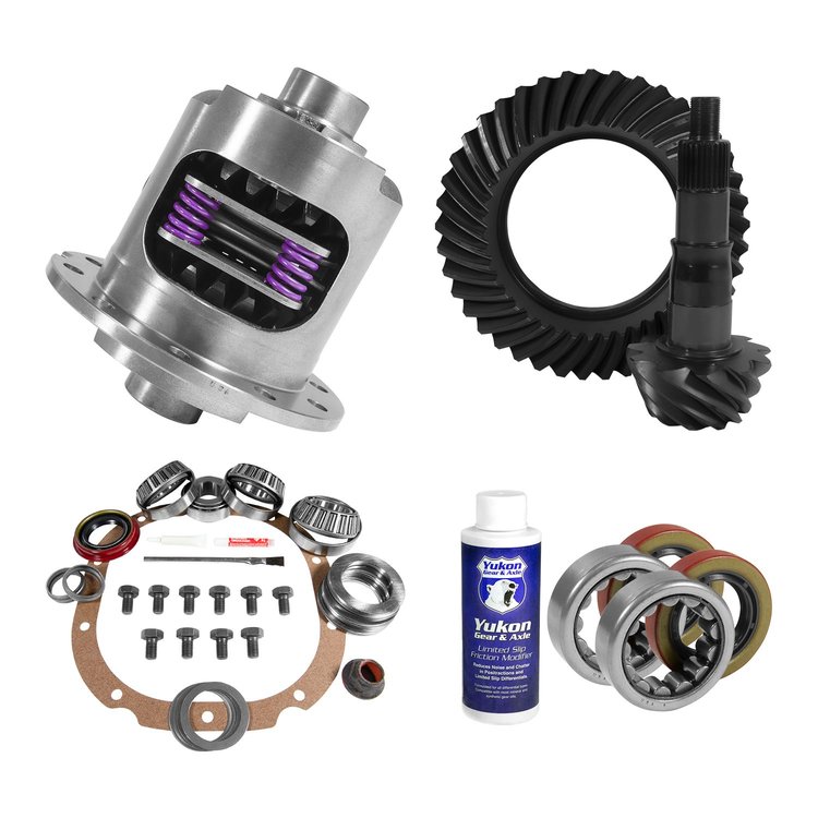 Muscle Car Limited Slip & Re-Gear Kit For Ford 8.8 in., 30 Spline, 4.56 Ratio