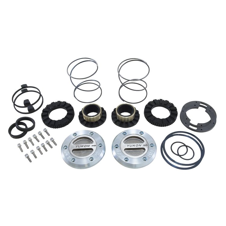 Hardcore Locking Axle Hub Set Fits 1999-04 Ford Super Duty Fronts with Dana Spicer 60