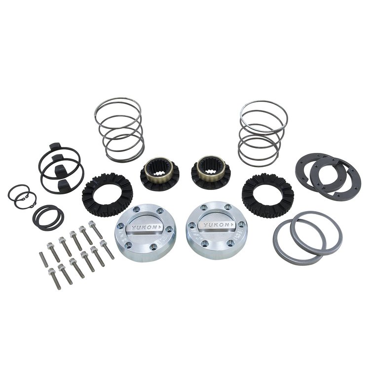 Hardcore Locking Axle Hub Set Fits 1978-Down GM & 1978-92 Ford 1/2 & 3/4 Ton with Dana Spicer 44