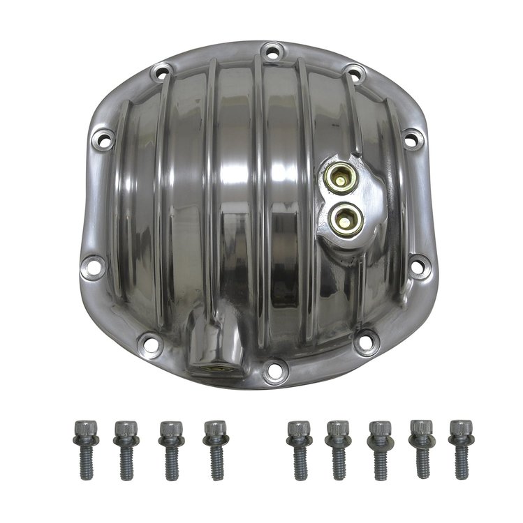 Polished Aluminum Replacement Cover For Dana 30 Standard Rotation