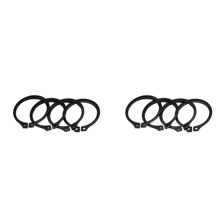 Full Circle Snap Rings (4) For Dana 60 733X U-Joint With Aftermarket Axle