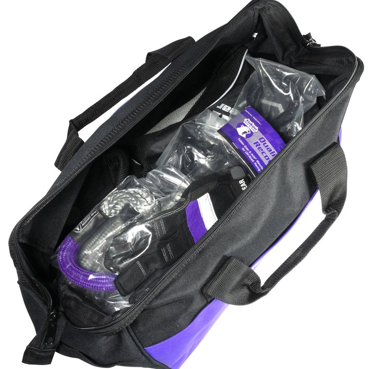 Recovery Gear Kit With 7/8?, 30-Foot Long Kinetic Rope, Shackles, & More