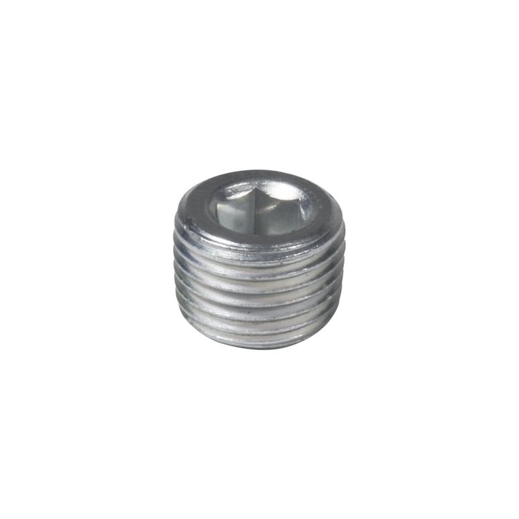 YSPFP-11 Fill Plug, 1/8"-27 Thread, 3/16" Hex Bit/Socket Size