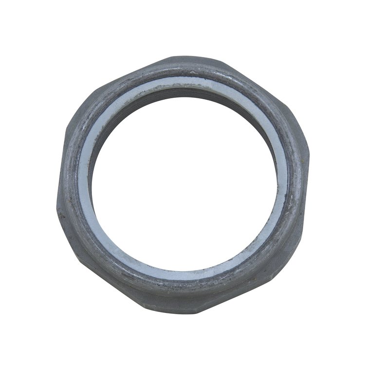 Spindle nut for Ford 10.25 with plastic ring.