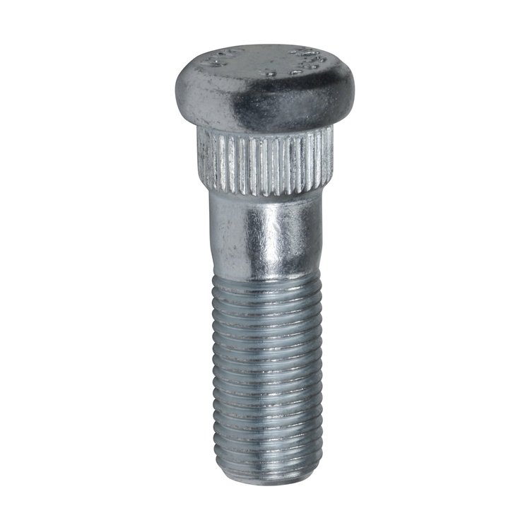 Axle Stud, 42mm X M12-1.25, 14.35mm Knurl