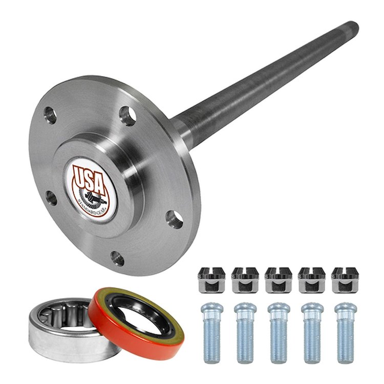 USA Standard ZA K630100 Rear Axle Kit Fits GM 8.5 in. Diff 30 Spline 5 Lug 33-3/8 in. Long 2.53 in. Od