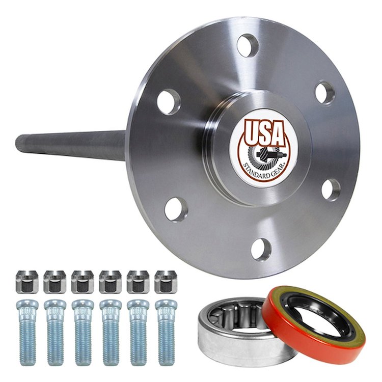 USA Standard ZA K630104 Rear Axle Kit Fits GM 8.5 in. Diff 30 Spline 6 Lug 31-1/2 in. Long