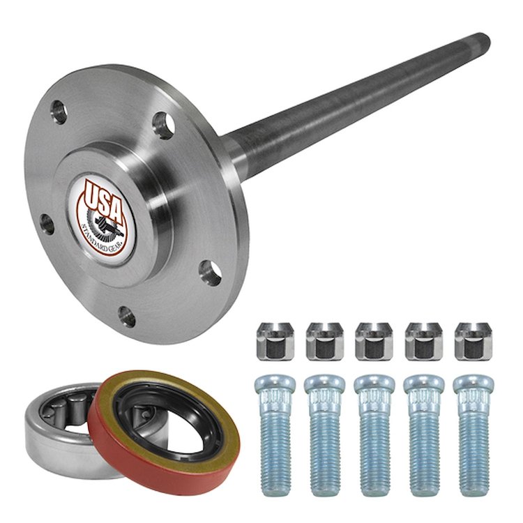 USA Standard ZA K630116 Rear Axle Kit Fits GM 8.5 in. Diff 30 Spline 5 Lug 30-7/16 in. Long
