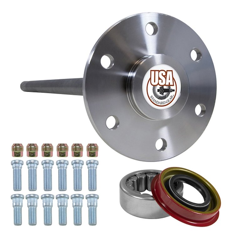 USA Standard ZA K630120 Rear Axle Kit Fits GM 8.5 in./8.6 in. Diff 30 Spline 6 Lug Lh 33-11/16 in. Long