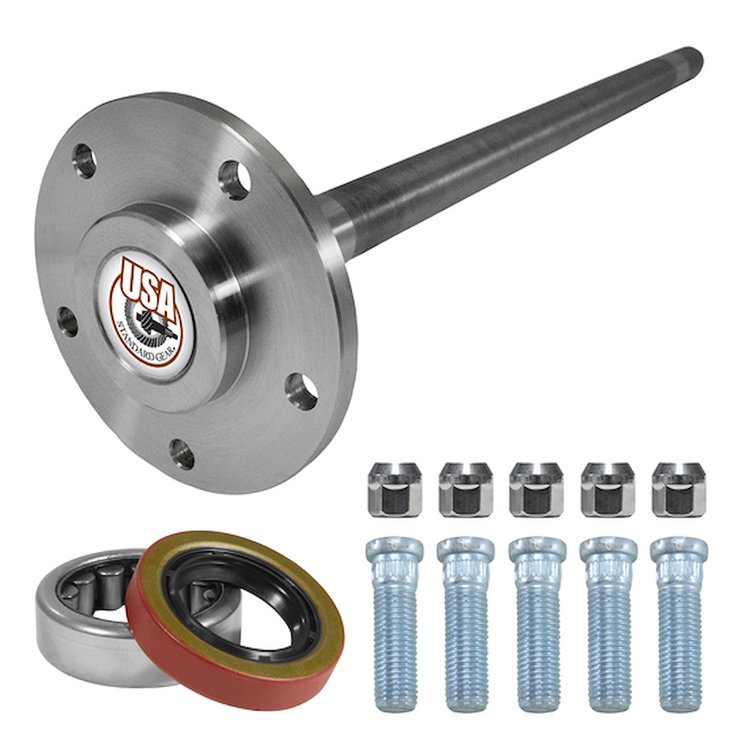 USA Standard ZA K630126 Rear Axle Kit Fits GM 7.5 in. Diff 26 Spline 5 Lug 29-1/16 in. Long