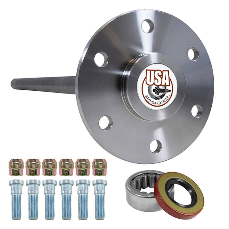 USA Standard ZA K630127 Rear Axle Kit Fits GM 9.5 in. Diff 33 Spline 6 Lug 33-1/46 in. Long