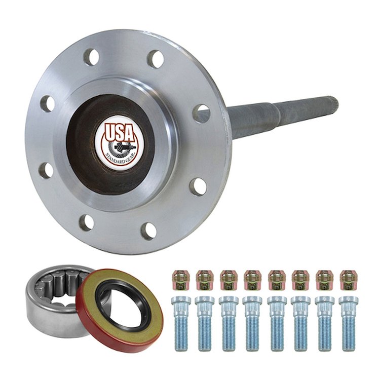 USA Standard ZA K630136 Rear Axle Kit Fits GM 9.5 in. Diff 33 Spline 8 Lug 32 in. Long