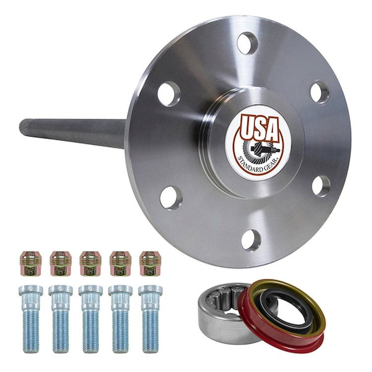 USA Standard ZA K630146 Rear Axle Kit Fits GM 8.5 in./8.6 in. Diff 0 Spline 6 Lug Lh 33.6 in. Long
