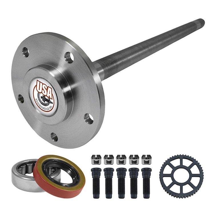 USA Standard ZA K630218 Rear Axle Kit Fits Ford 7.5 in./8.8 in. Diff 28 Spline W/Abs 30-3/4 in. Long