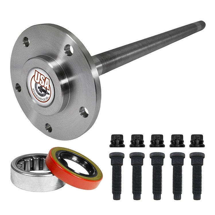 USA Standard ZA K630237 Rear Axle Kit Fits Ford 8.8 in. Diff 31 Spline 5 Lug Lh 33-1/2 in. Long