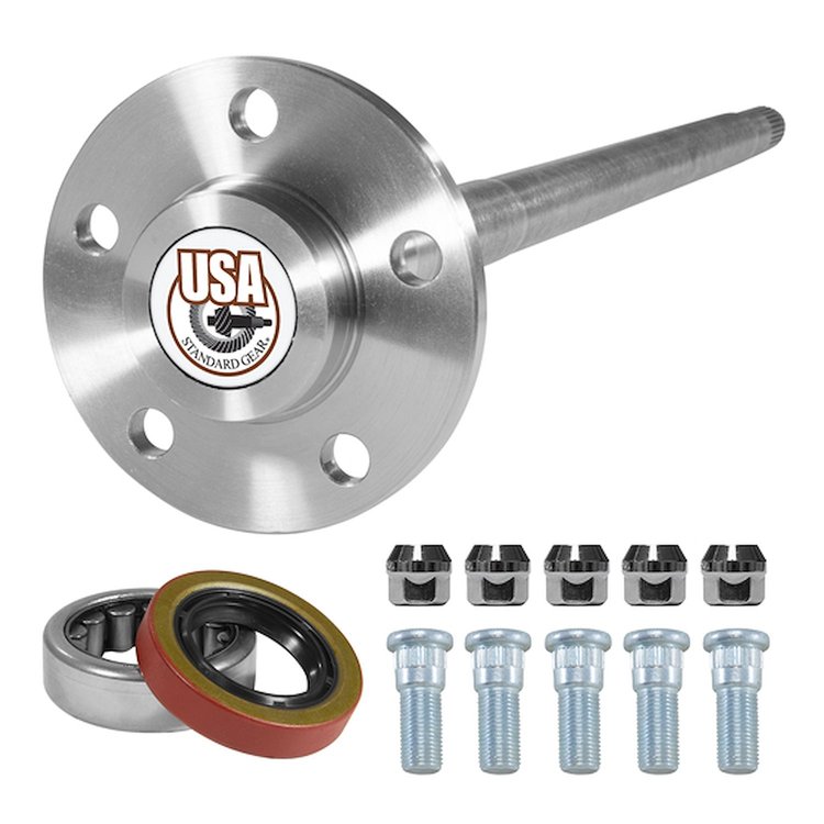 USA Standard ZA K630304 Rear Axle Kit Fits Dana M35 Diff 27 Spline 29-1/8 in. Long