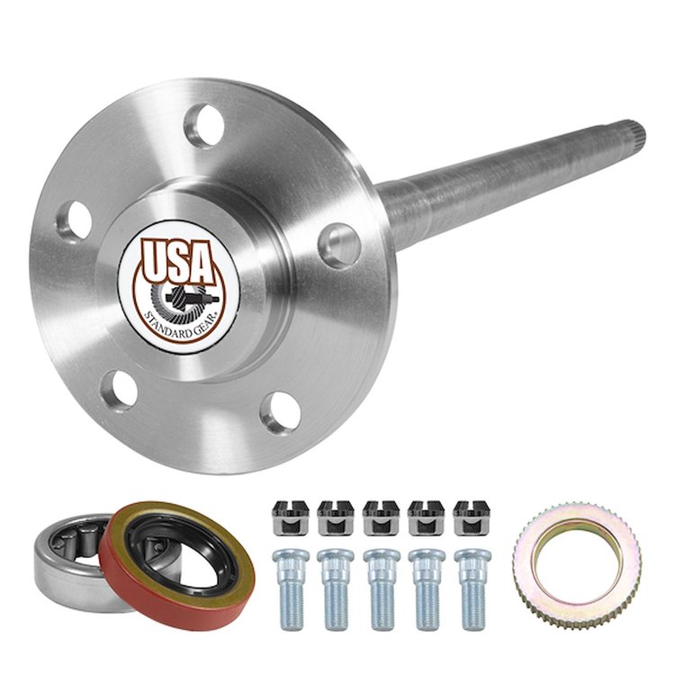 USA Standard ZA K630308 Rear Axle Kit Fits Dana M35 Diff 27 Spline Rh W/Abs 29-1/8 in. Long