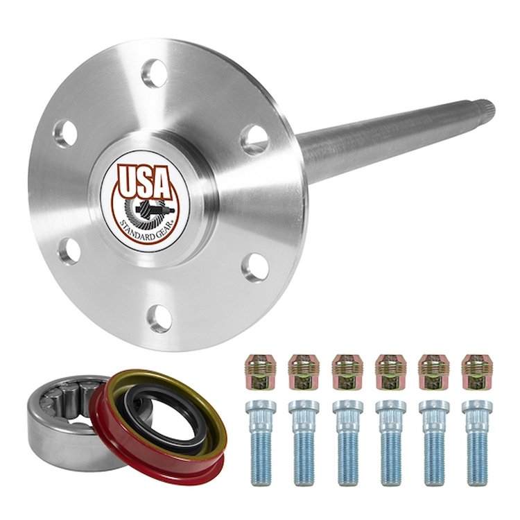 USA Standard ZA K630325 Rear Axle Kit Fits GM 9.5 in./9.76 in. Diff 33 Spline 6 Lug Lh 34.02 in. Long
