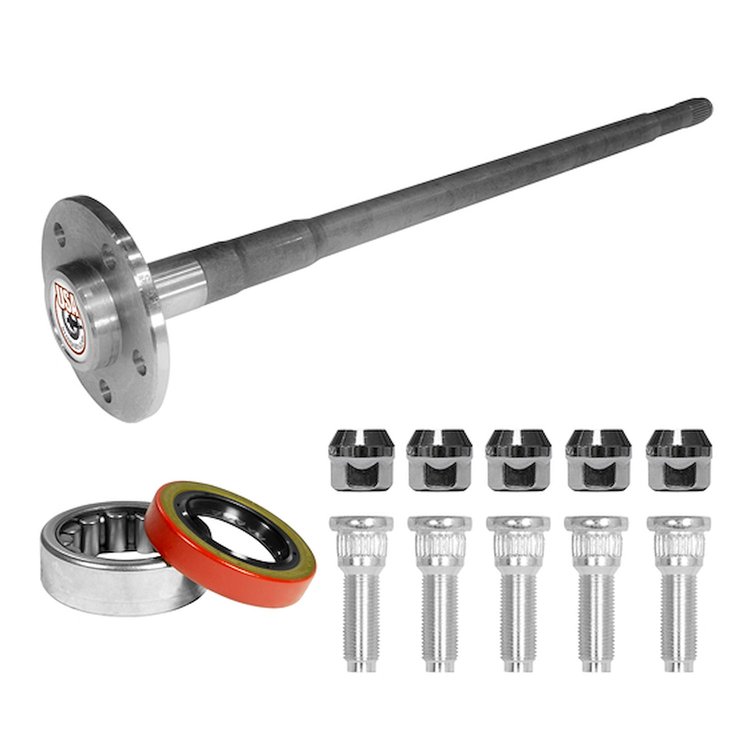USA Standard ZA K630805 Rear Axle Kit Fits Chrysler 8.25 in. Diff, 29 Spline 5 Lug 31-1/2 in. Long 1.620 in. Brg