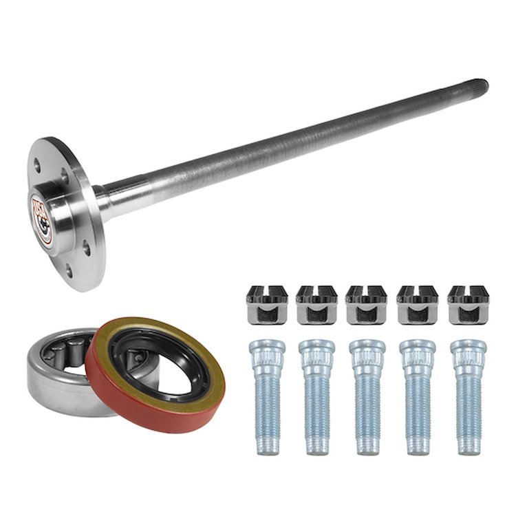 USA Standard ZA K630829 Rear Axle Kit Fits Ford 8.8 in. Diff 31 Spline 5 Lug 30-3/4 in. Long
