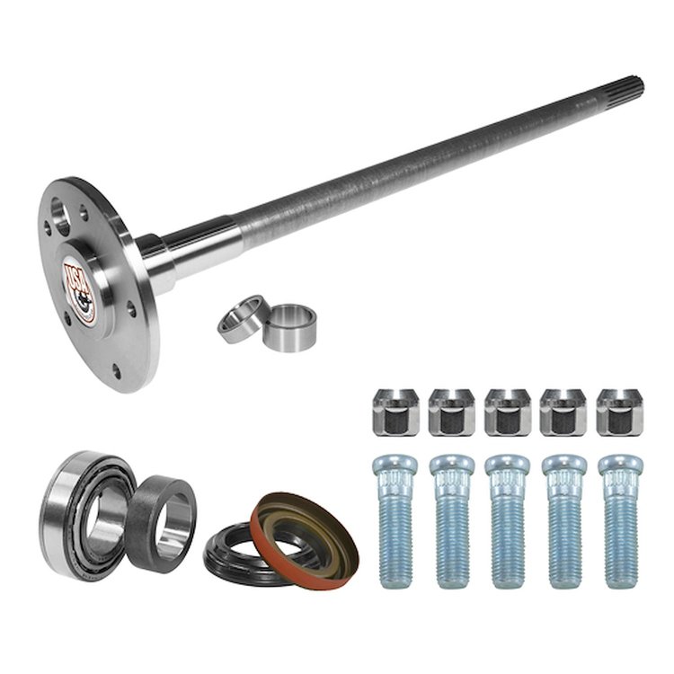 USA Standard ZA K630848 Rear Axle Kit Fits GM 8.2 in. Diff 28 Spline 29-7/8 in. Long, Tapered Bearing